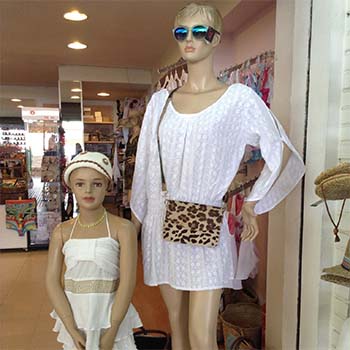 Inside Sao Beach bohemian fashion store