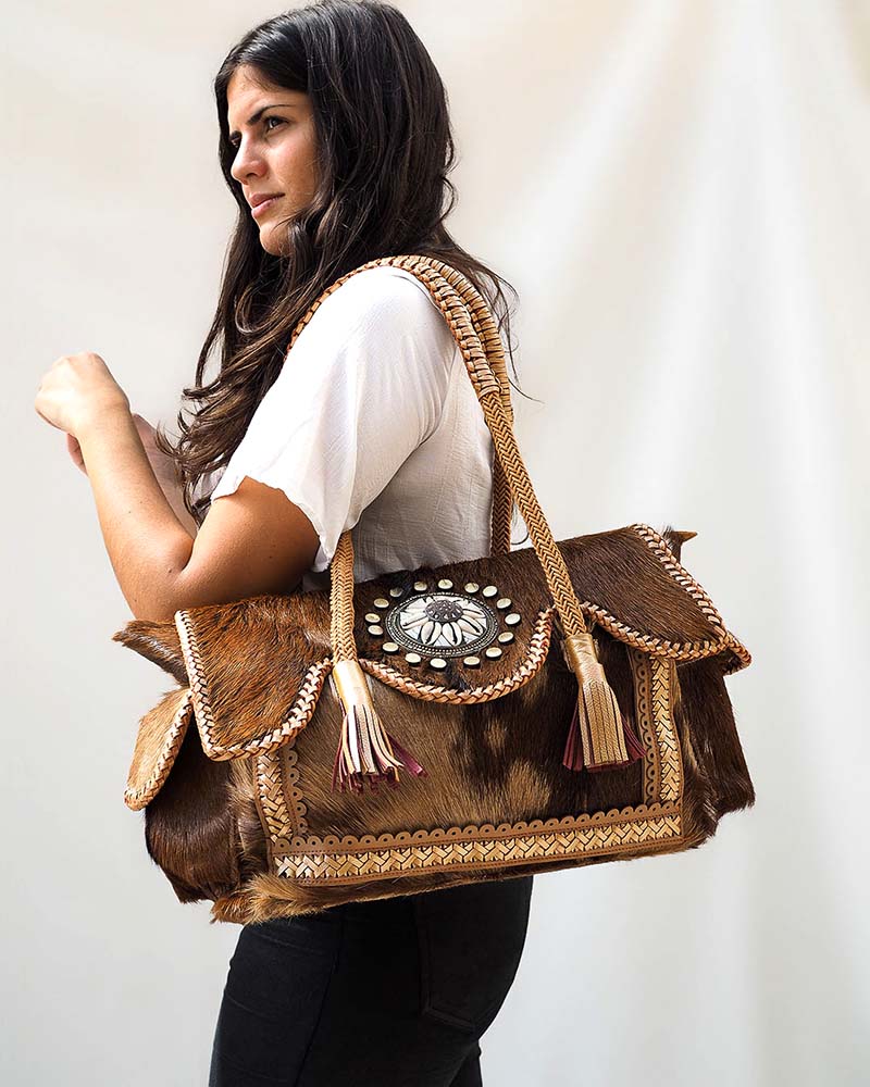 Handmade leather bag - exclusive accessories Sao Beach La Carihuela Torremolinos