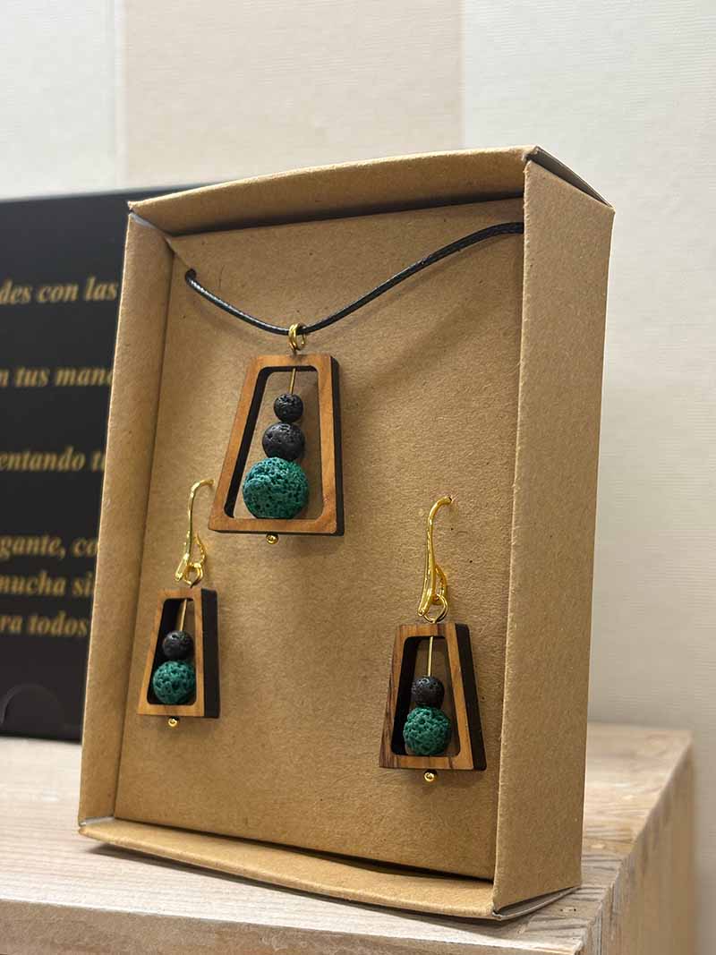Handcrafted bohemian earrings - exclusive accessories Sao Beach La Carihuela