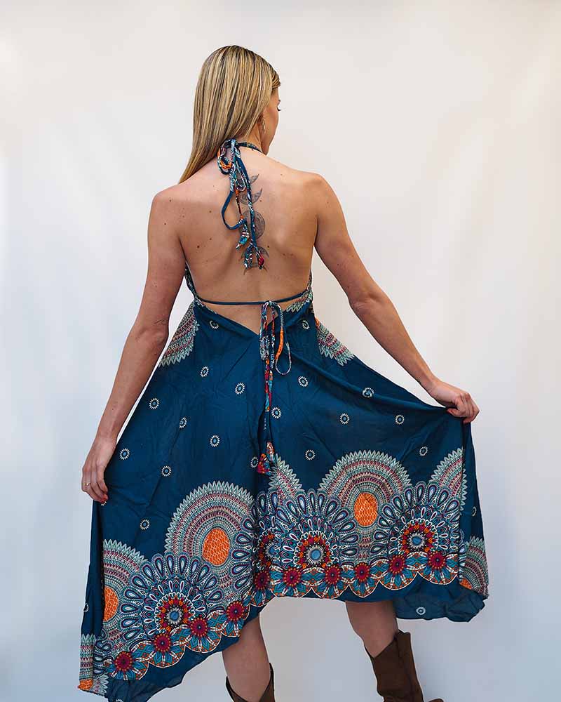 Exclusive bohemian dress - boho chic women's fashion Sao Beach Torremolinos